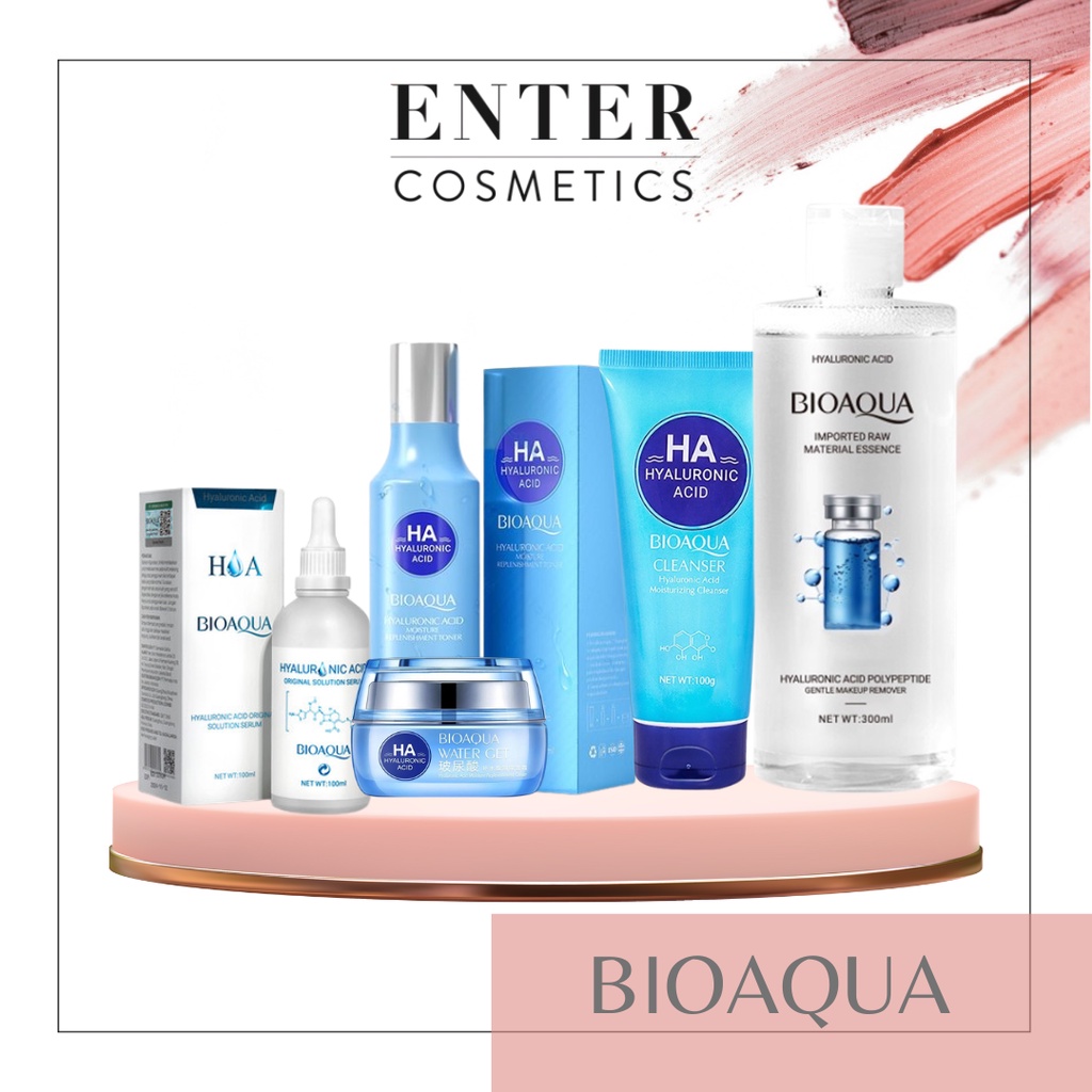 Jual BIOAQUA Hyaluronic Acid Moisturizing Cream BIOAQUA Hyaluronic Acid Moisturizing Cleanser