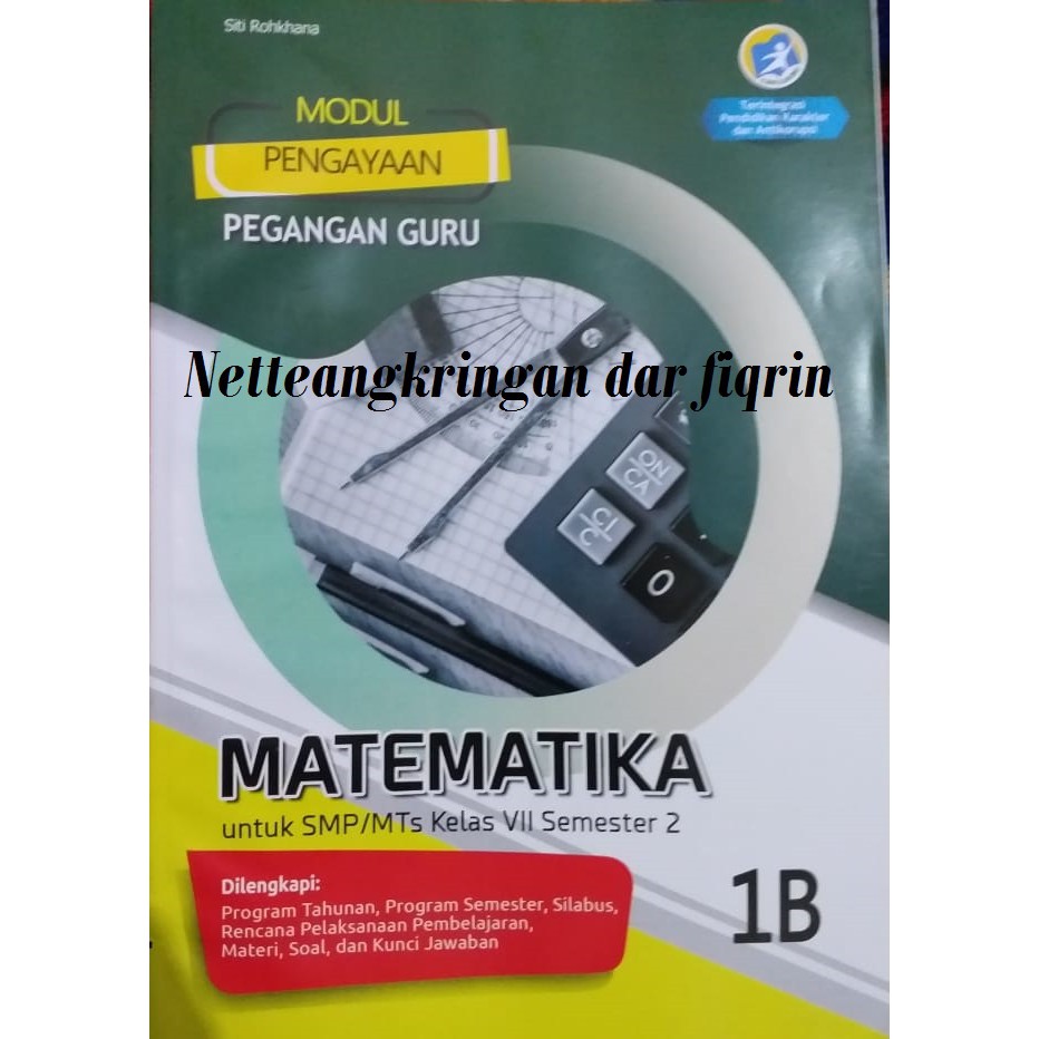 Buku Matematika Kelas 8 Kurikulum 2013 Semester 2 Pegangan Guru