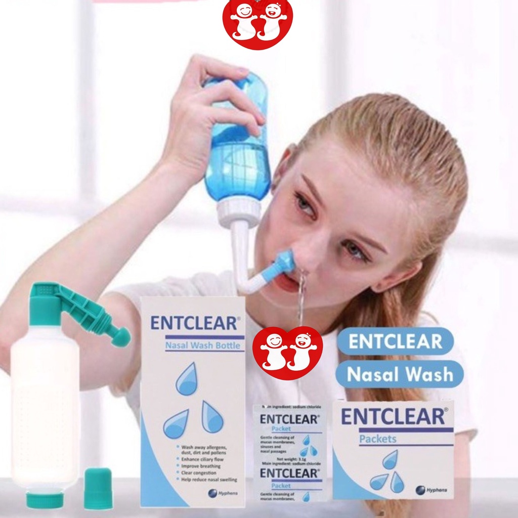 Jual Entclear Nasal Wash Bottle / Packets / Entclear Cuci Hidung