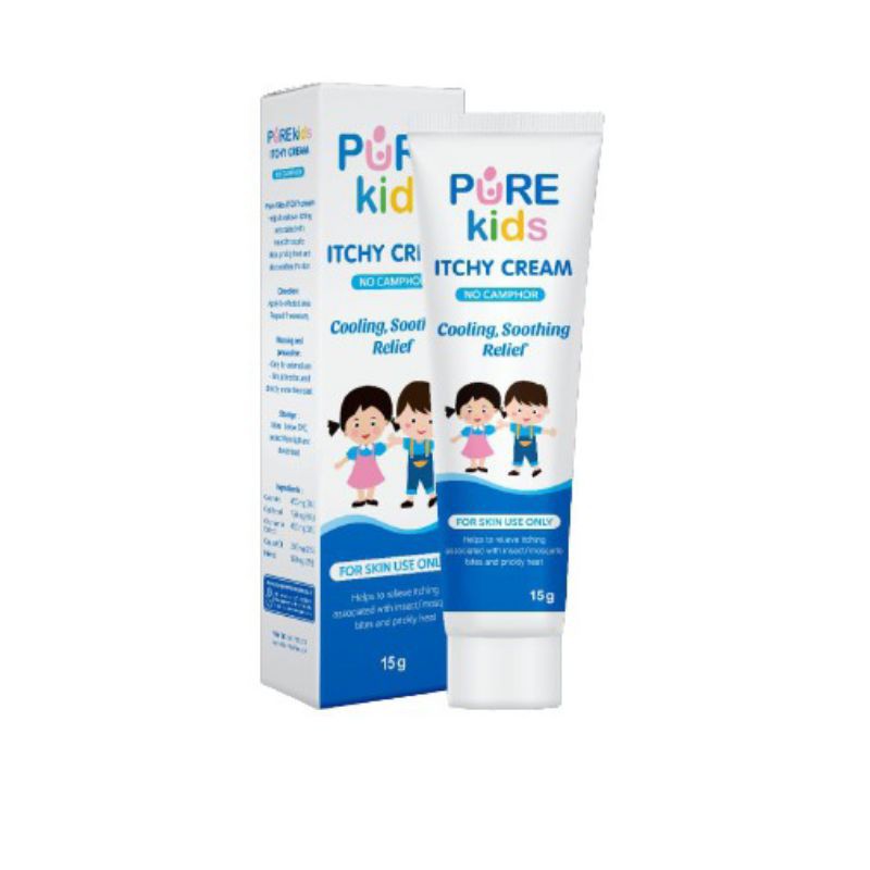 Jual Pure Kids Itchy Cream Obat Gatal / Purekids Krim Biang Keringat