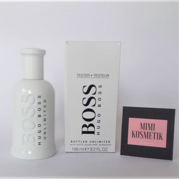 Jual Parfum Hugo Boss Bottled Unlimited Edt 100Ml For Men Original Tester | Shopee Indonesia