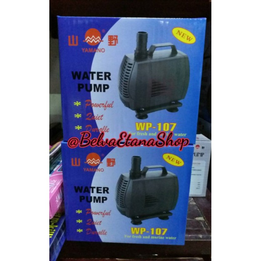 YAMANO WP 107 WP107 Pompa Air Celup Pompa Kolam Aquarium Hidroponik