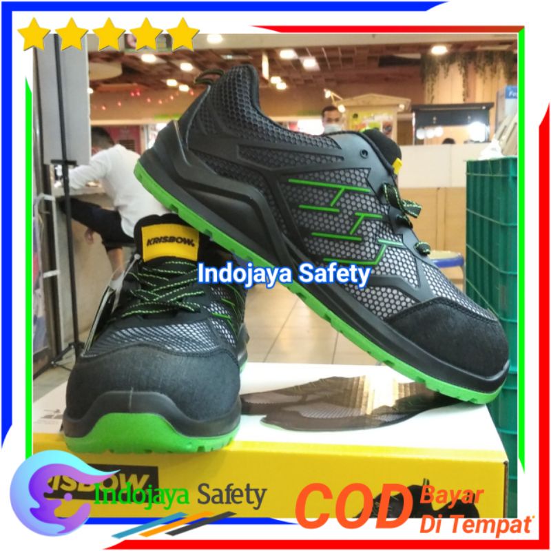 Jual Sepatu Safety Krisbow Thoosa Safety Shoes Sneakers Krisbow