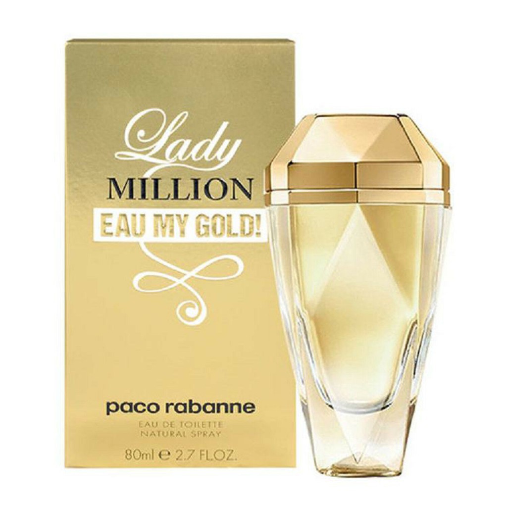 Jual Lady Million Eau My Gold Parfum Edt Wanita 80Ml | Shopee Indonesia