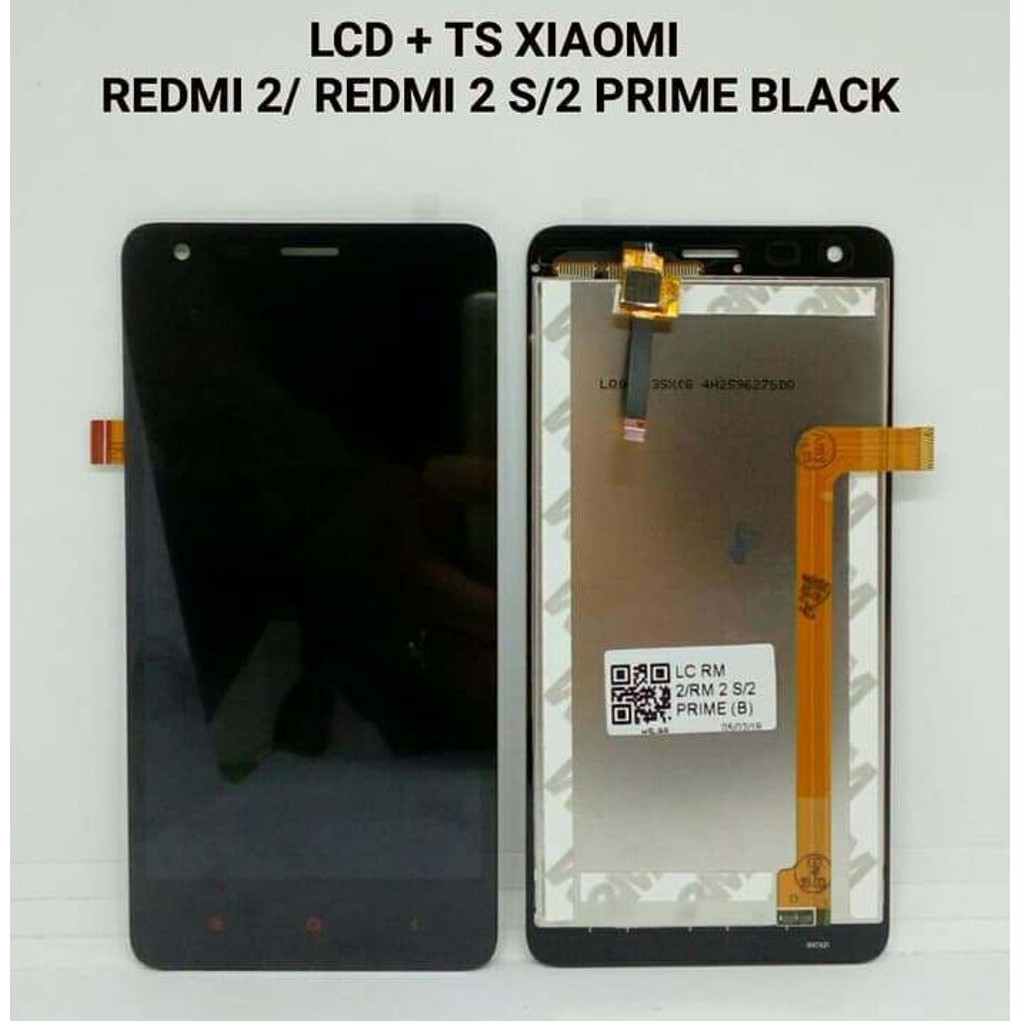 Jual LCD XIAOMI REDMI 2 + TOUCHSCREEN HITAM ORI REDMI 2 PRIME/2S/ MODEL