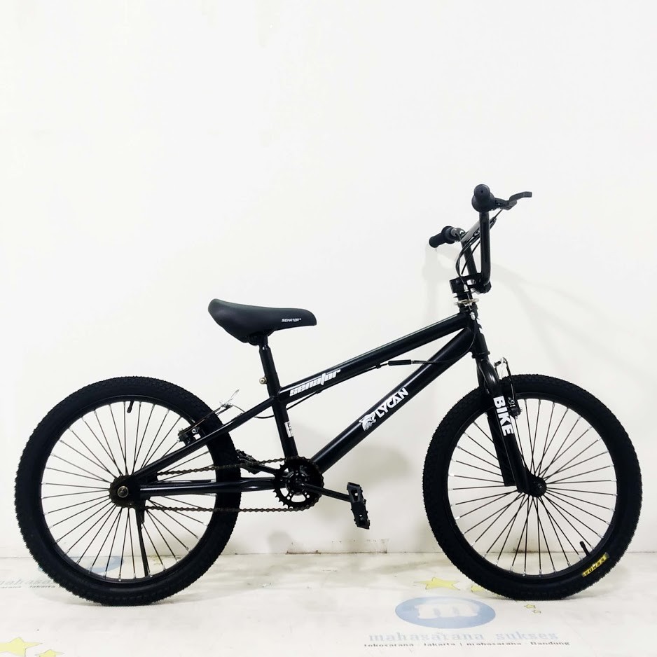 20in Senator Lycan Freestyle Three Piece Crank Stem dengan Rotor Sepeda