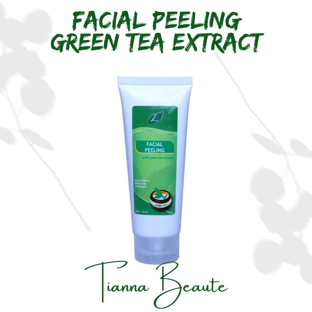 Larissa New Green Tea Acne / Green Tea Extract Facial Peeling Pembersih