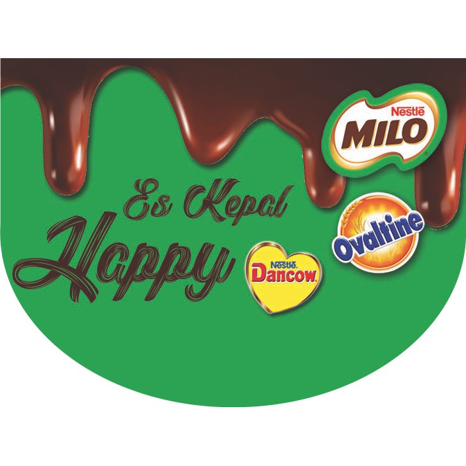 Desain Stiker Es Kepal Milo Math Books