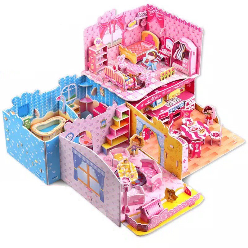 Jual Mainan Edukasi Anak Diy Part 1 / Puzzle 3D Diy Anak Big / Mainan Puzzle Anak / Mainan Motorik Anak88 | Shopee Indonesia