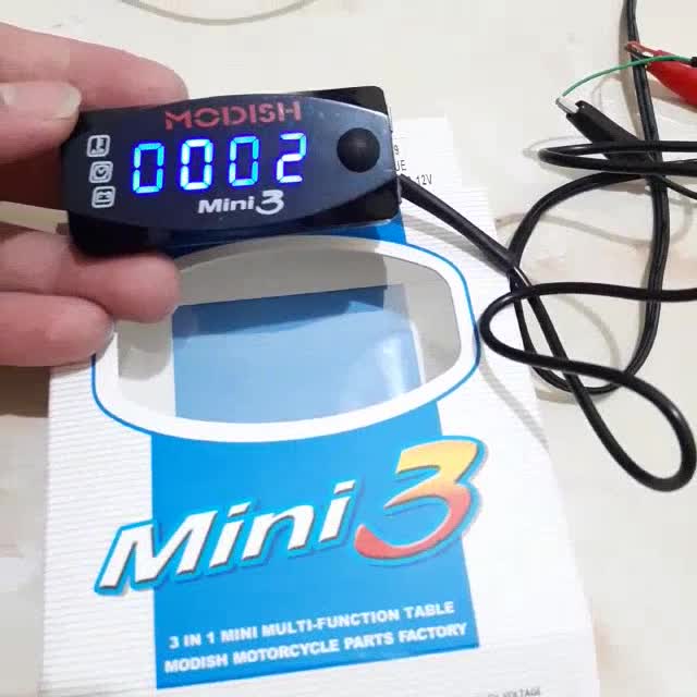 Jual Voltmeter Volt Meter ACCU Aki 3 in 1 Mini 3 Indonesia