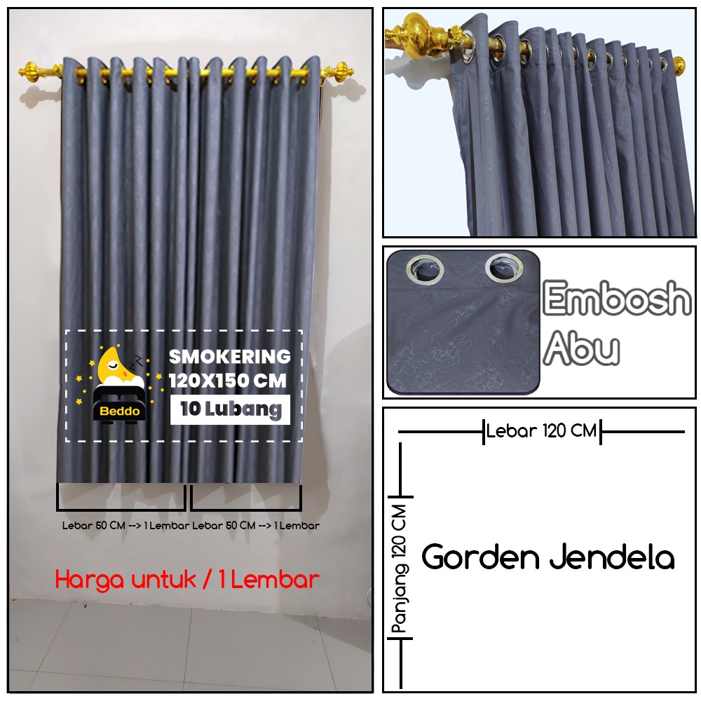 Gorden Jendela gorden pintu gorden minimalis gorden polos gorden