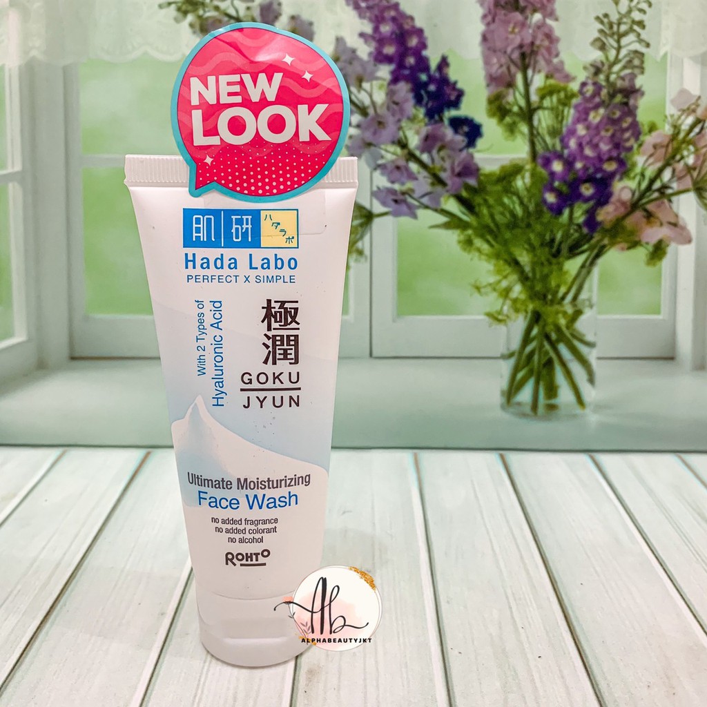 Hada labo Gokujyun Ultimate Moisturizing Face Wash 50gr & 100gr