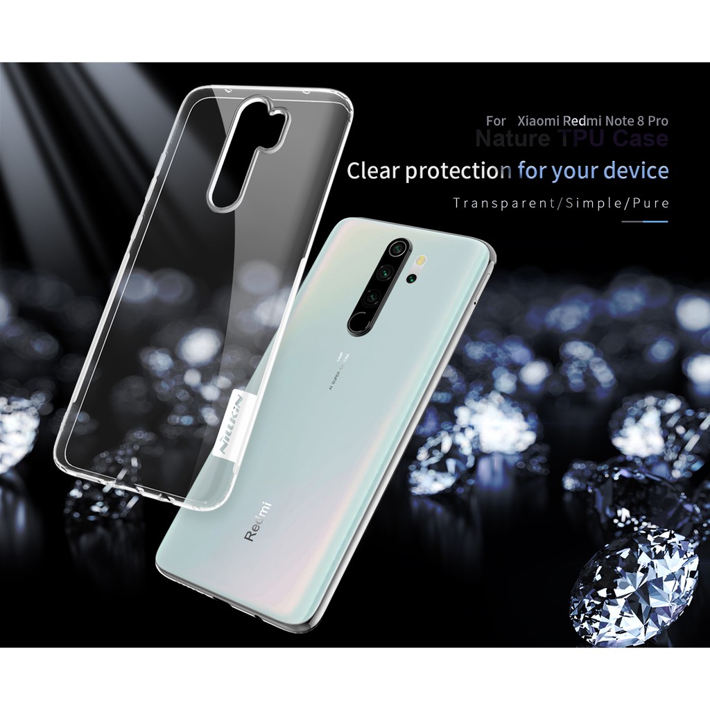 Jual Case Xiaomi Redmi Note 8 Pro Softcase Transparan Tpu Original | Shopee Indonesia