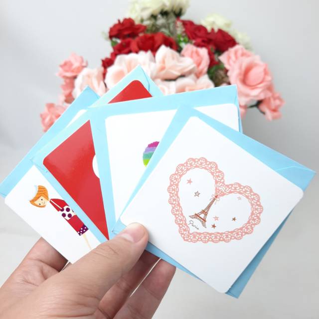 Bunga+kartu ucapan Shopee Indonesia