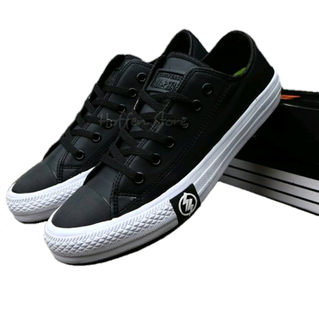 SEPATU CONVERSE ALLSTAR UNDEFEATED KULIT LEATHER PENDEK