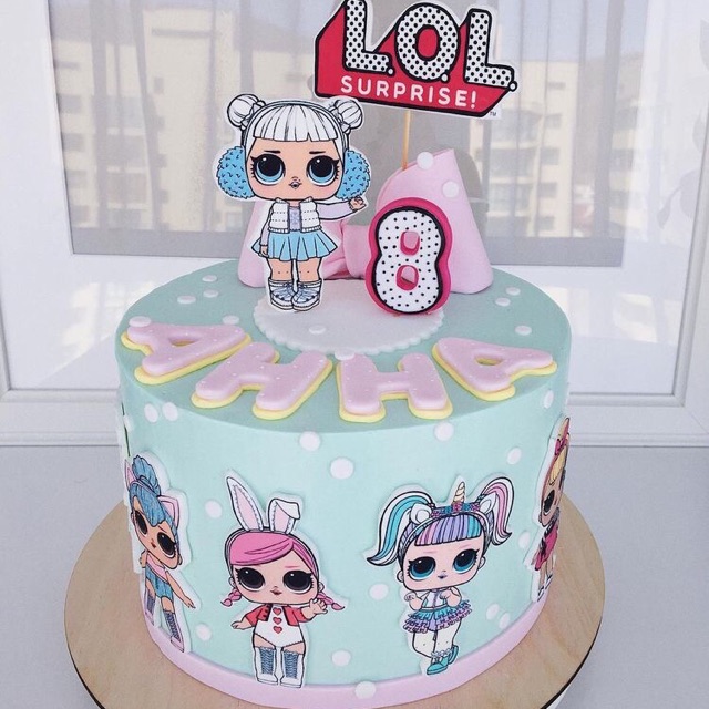 Gambar Kue Ulang Tahun Anak Perempuan Lol