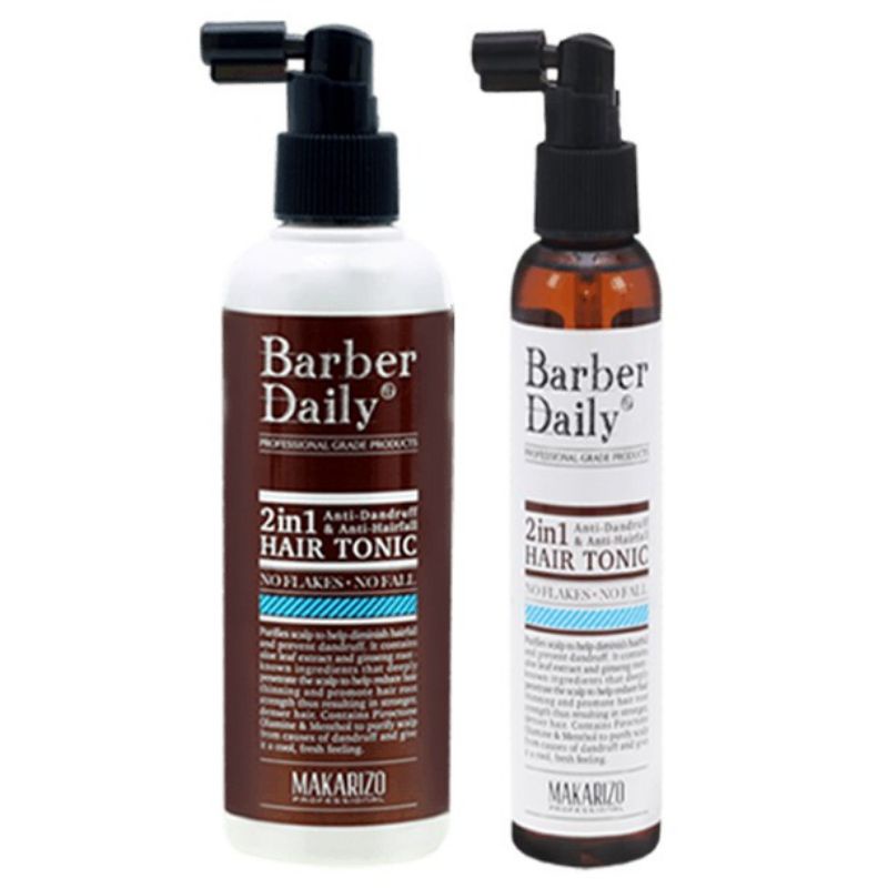 Jual Makarizo Barber Daily Hair Tonic 150ml / 240ml Anti Dandruff