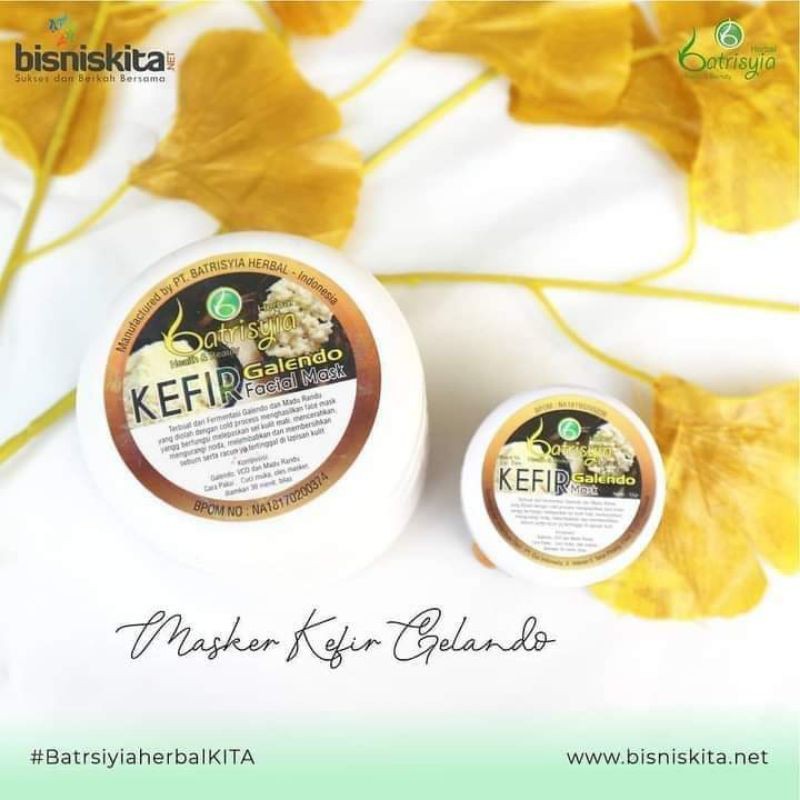 Jual Masker Kefir Herbal Alami (12ml) Shopee Indonesia