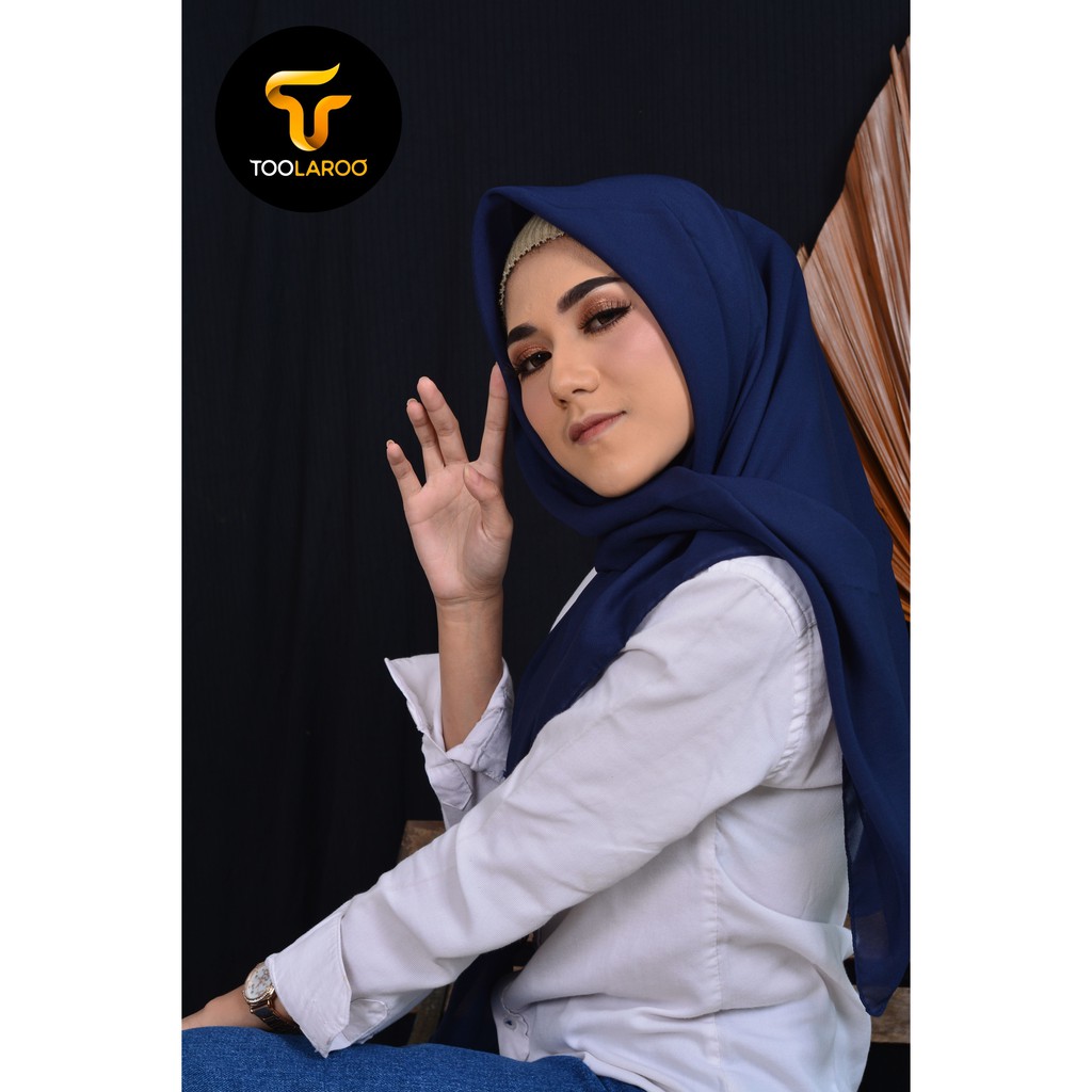 PROMO HIJAB BELLA SQUARE JAHIT TEPI 110x110 II JILBAB DAILY MURAH II
