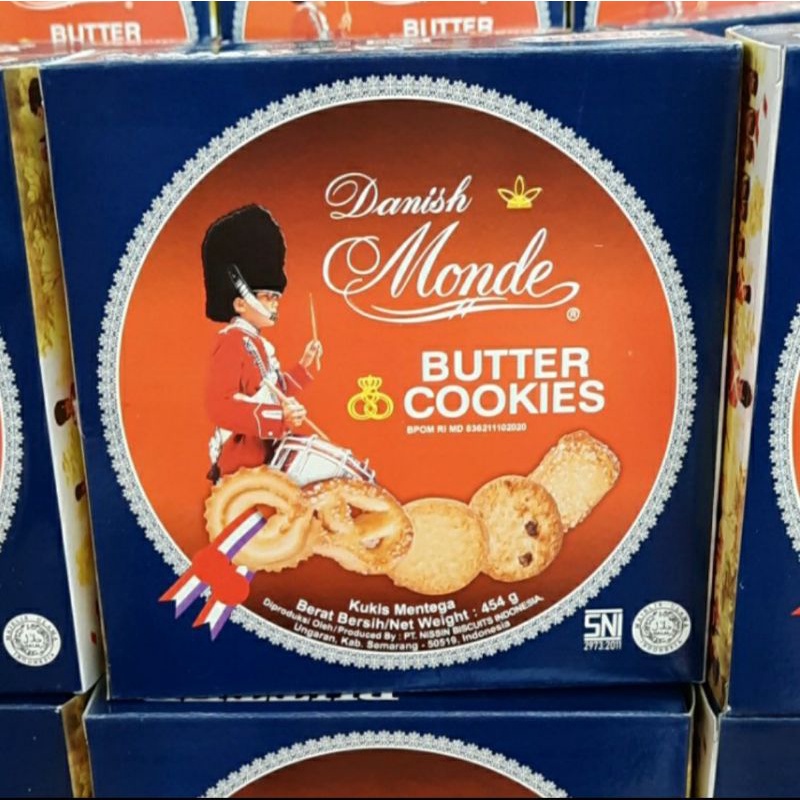 Jual Monde danish butter cookies 454 gr Shopee Indonesia