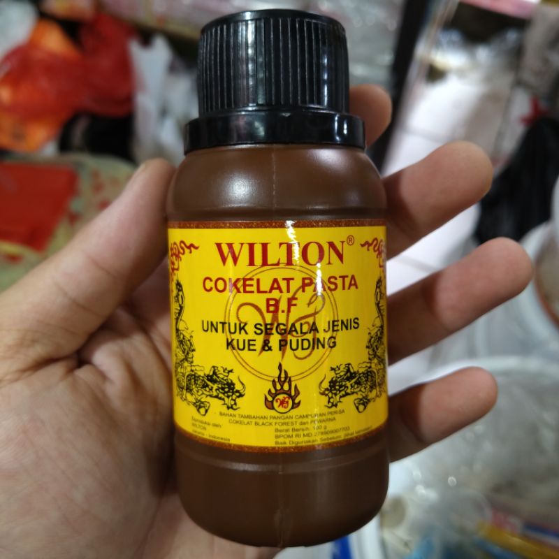 Jual Wilton Coklat Pasta Bf / Wilton Coklat Black Forest 100Gr | Shopee Indonesia