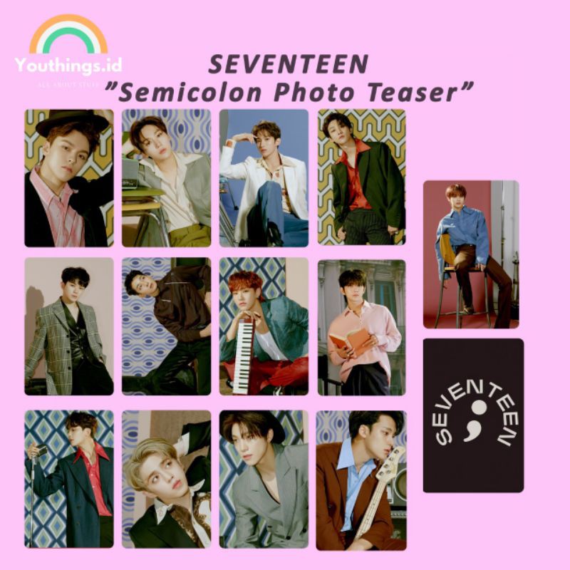 [READY//COD] Photocard Seventeen Semicolon Album