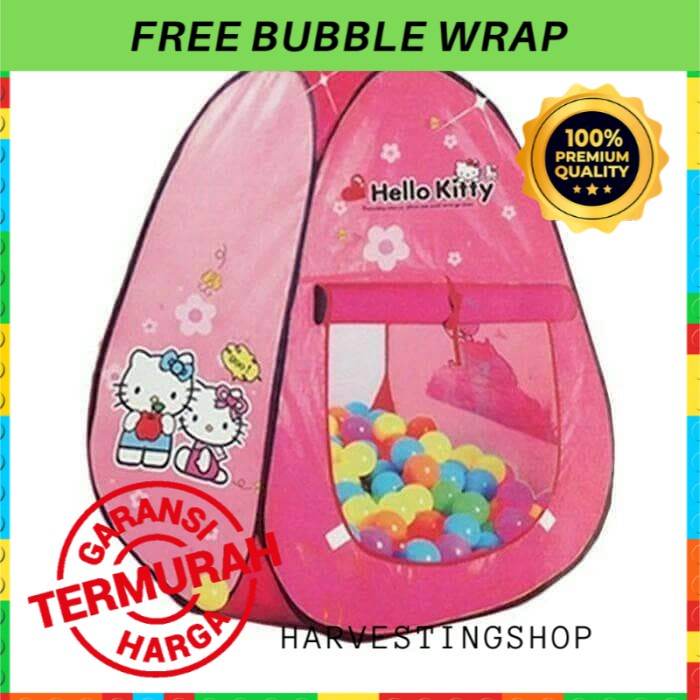 Jual Kado Ulang Tahun Ultah Mainan Tenda Anak Anak Karakter Hello Kitty Perempuan 1 2 3 4 5 6 Bulan Tahun | Shopee Indonesia
