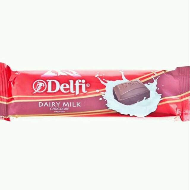 Jual Delfi Dairy Milk Chocolate 65 Gram | Shopee Indonesia