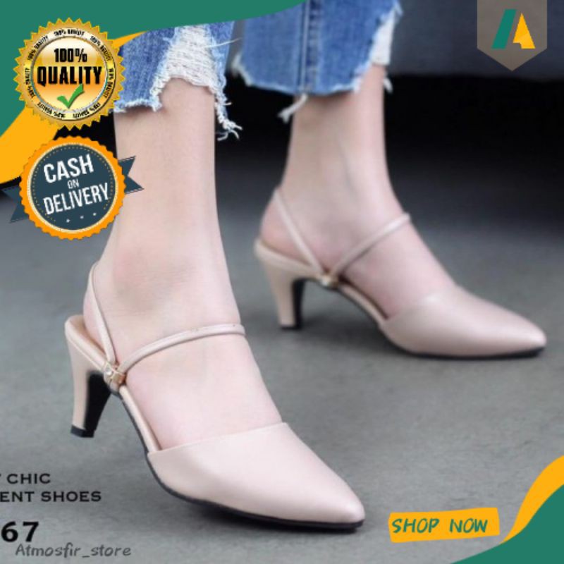 SEPATU SANDAL HIGH HEELS WANITA KERJA KONDANGAN TERBARU