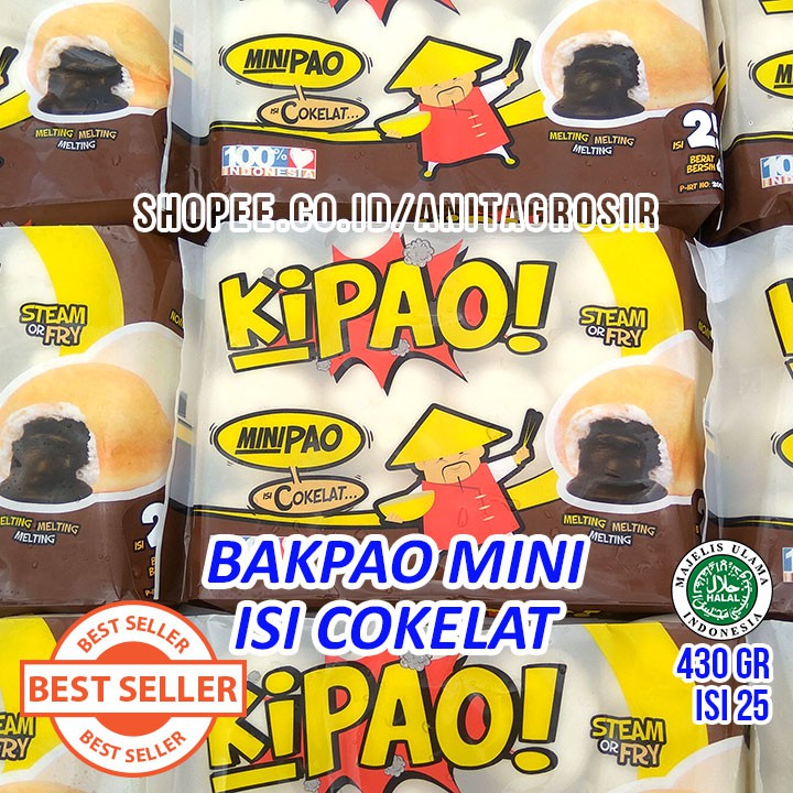 KIPAO MINIPAO Cokelat Mini Bakpao Coklat Shopee Indonesia