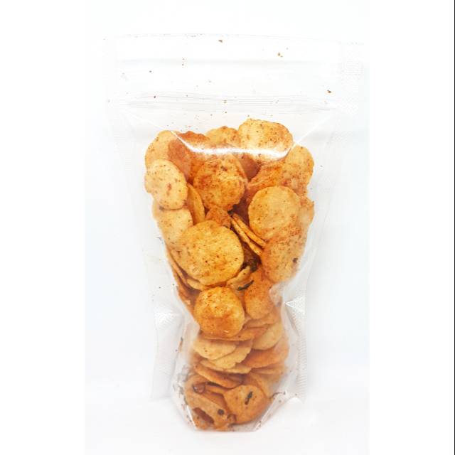 Comring comro kering/ combro kering kemasan pouch pedas keju bbq balado