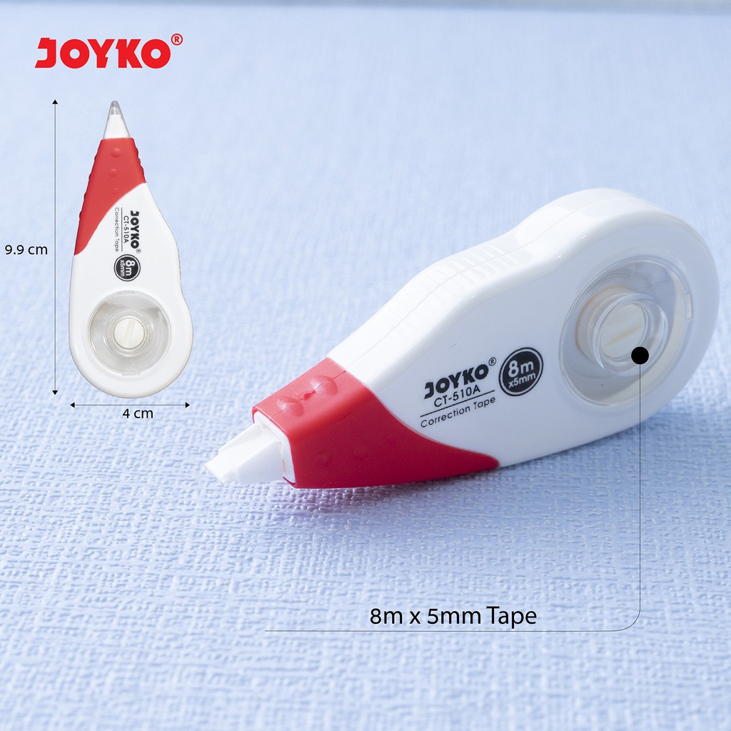 Jual JOYKO CORRECTION TAPE CT510A / TIPEX KERTAS/TIPEX TARIK Shopee