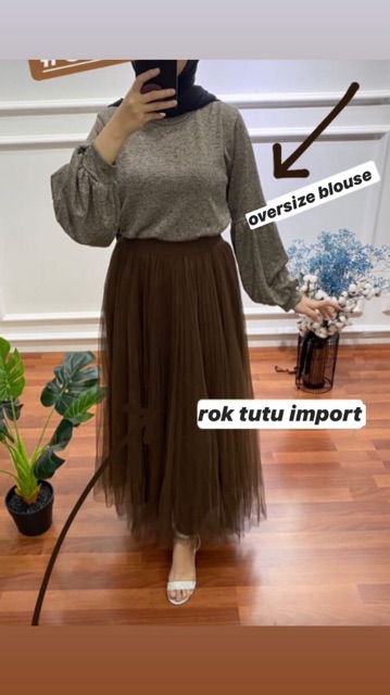 Jual Rok Tutu Import Premium 3 Layer Full Furing Real Pict ! Pj 90Cm | Shopee Indonesia