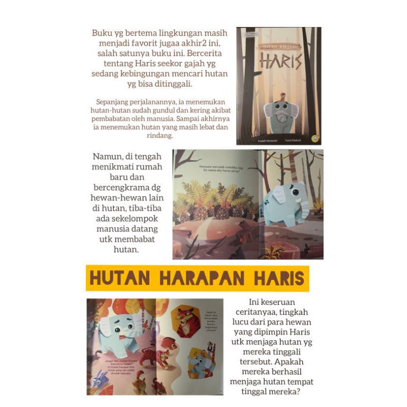 Provisi Kaya baca : Hutan Harapan Haris - Buku Kayabaca Provisi Education |  Shopee Indonesia