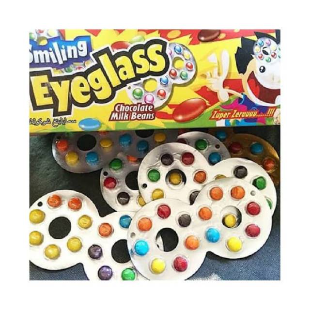Jual Smiling Eyeglass Coklat Permen Kacamata Jadul Isi 40 Jajanan Cokelat Jadoel | Shopee Indonesia