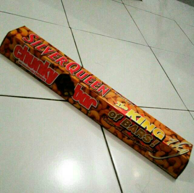 Jual Coklat Silverqueen Chunkybar 1Kg Limited Edition King Big Silver Queen Kiloan | Shopee Indonesia