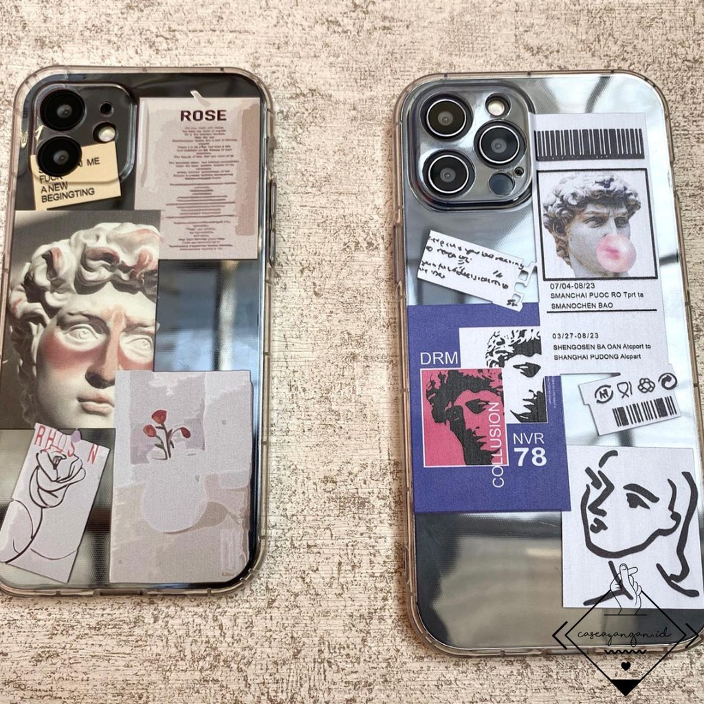 Greek Statue Case Iphone 6 6s 7 8 SE 2020 Plus X XR XS 11 12 PRO MAX