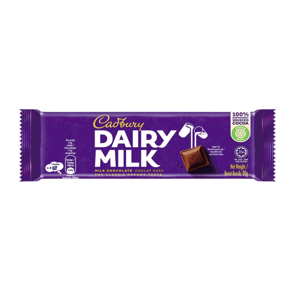 Jual Coklat Cadbury Dairy Milk Uk 62Gr Promo!Halal!!! | Shopee Indonesia