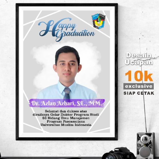 Kirim Ucapan Selamat Wisuda happy Graduation termurah siap