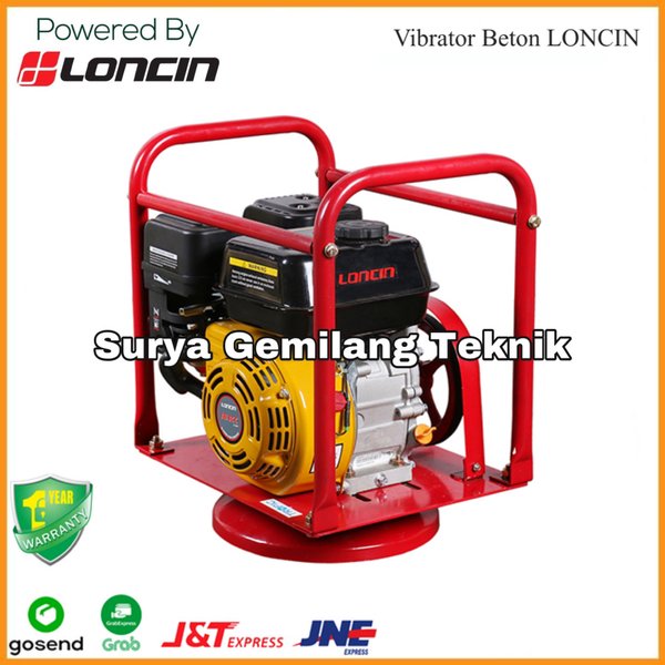 Jual Mesin Pemadat Semen Beton Cor Concrete Vibrator Loncin G160 F With TPV Shopee Indonesia