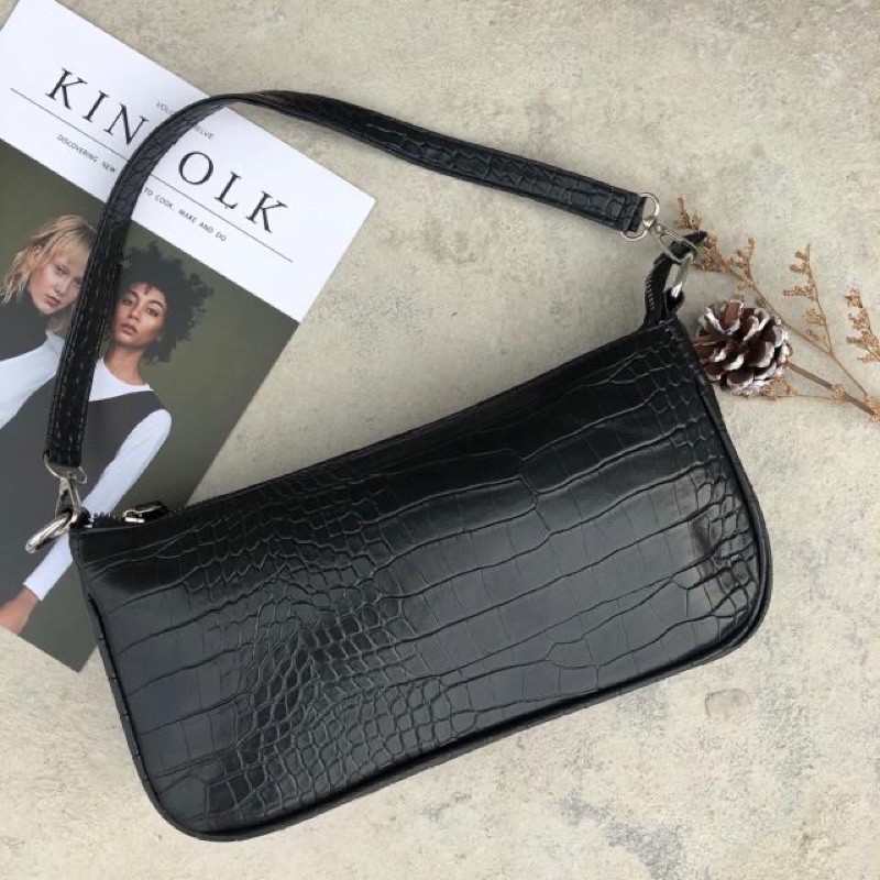 (Hilisa) Tas Longgar Wanita Vintage Korea / Tas Bahu / Tas Selempang