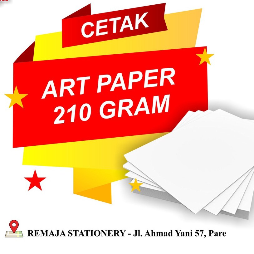 Jual Cetak print Art Paper / Art Carton 210 gram A3+ Shopee Indonesia