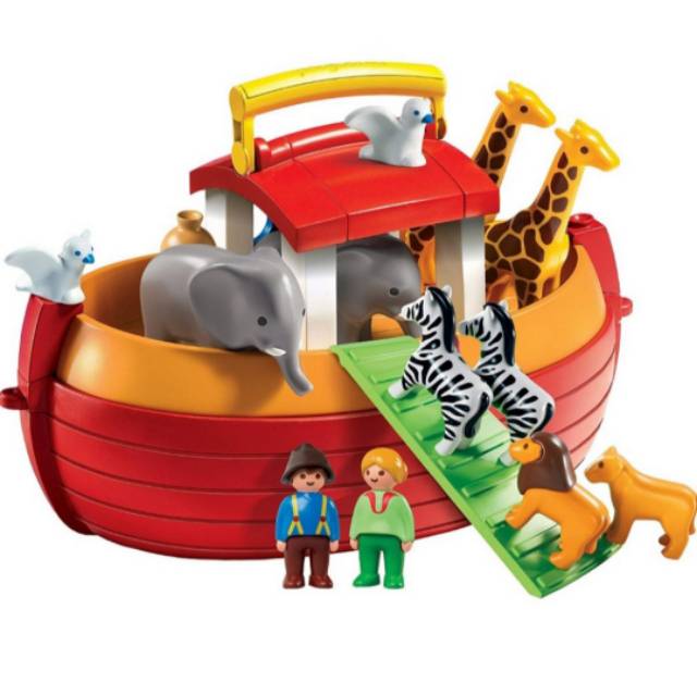 Jual Po - Playmobil 123 Noah's Ark | Shopee Indonesia