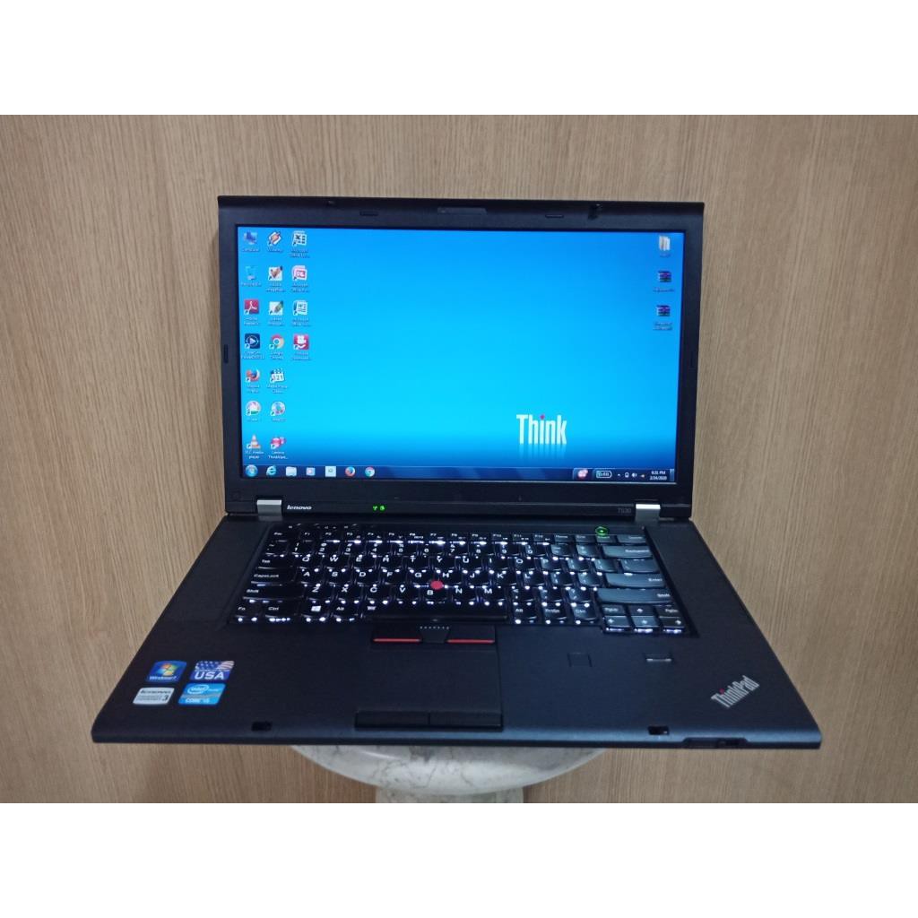 Jual Laptop Lenovo Thinkpad T530 I5 Gen 3 | 8Gb | 500Gb - Ssd 240Gb | 15 Inch | Gaming Bergaransi | Shopee Indonesia