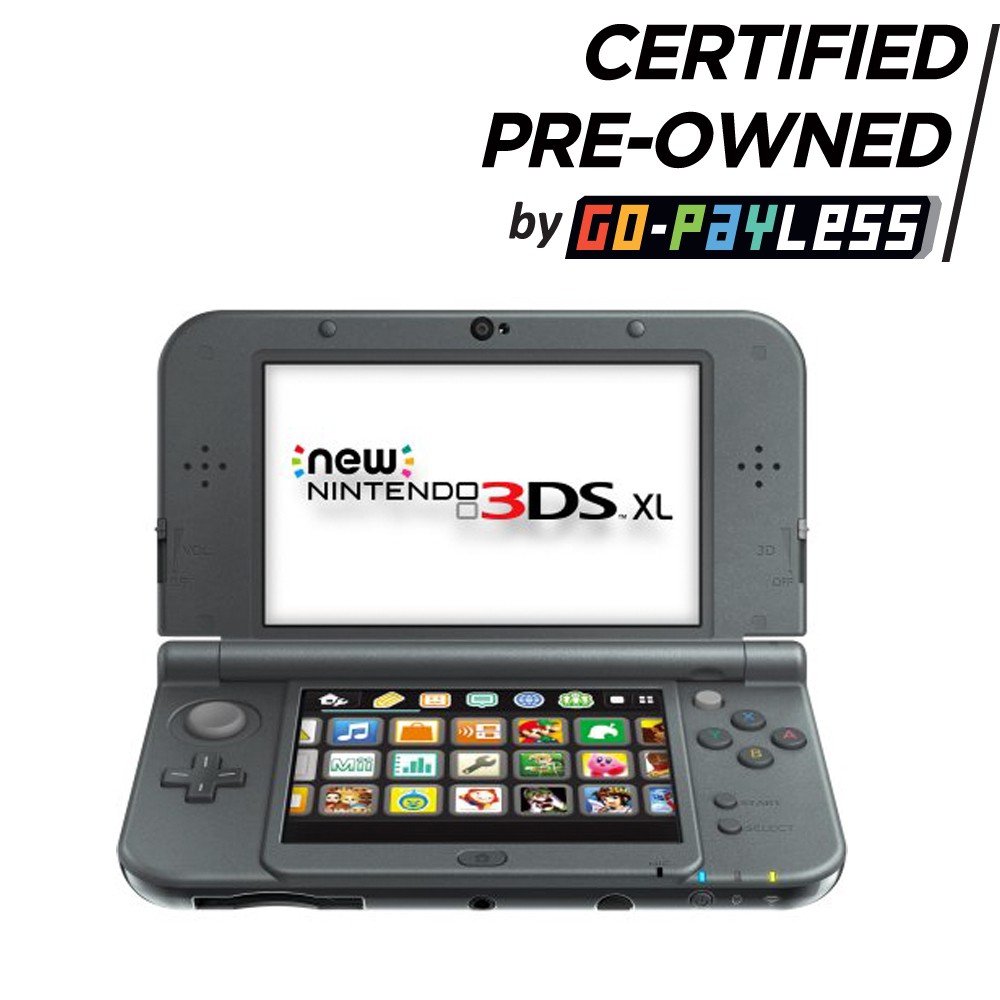 [PREOWNED] New Nintendo 3DS XL + Free 10 Games by GoPayLess Shopee Indonesia