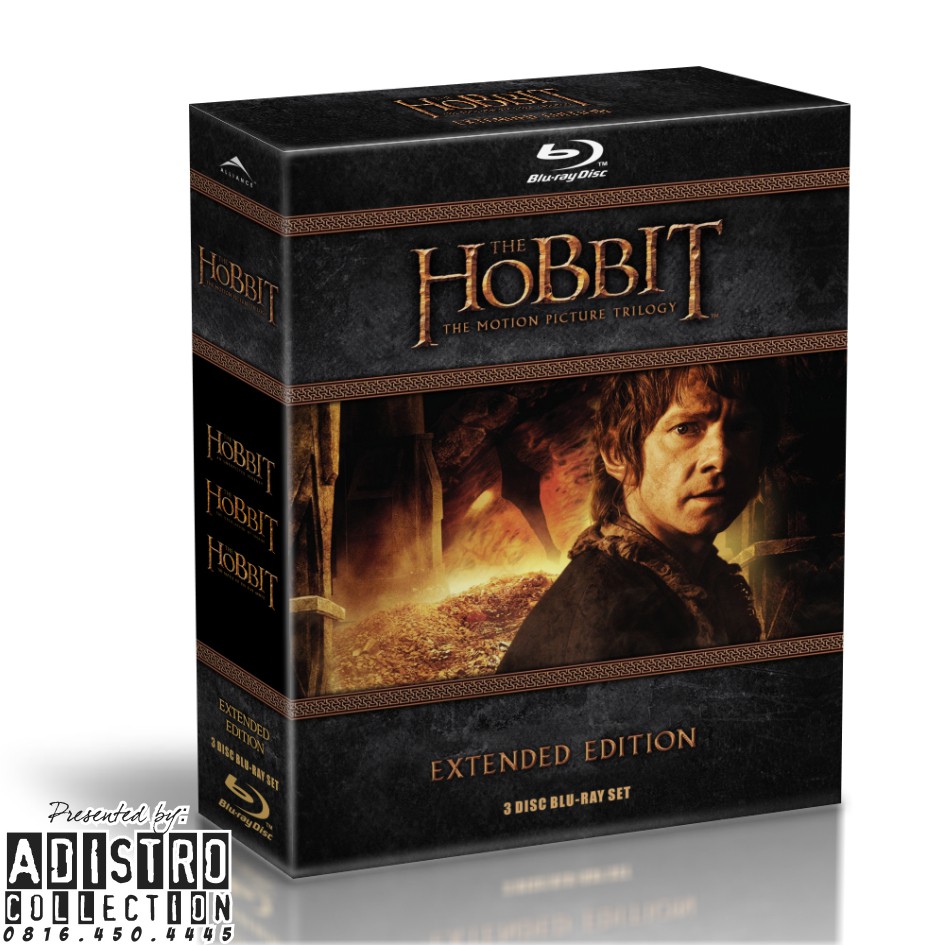 Jual Film Blu-Ray The Hobbit Extended Edisi Box Set Complete | Shopee Indonesia