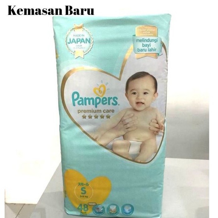 Jual PROMO Pampers Premium Care Tape Tapped Perekat S48 / S 48 / S48