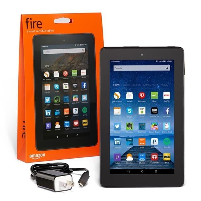 Jual [Baru] New Amazon Kindle Fire 7 With Alexa 2017 - 7Th Generation Tablet/Tab Indonesia|Shopee Indonesia