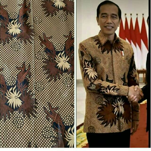 Kemeja Jokowi Batik Couple NotoArto Batik IPNUIPPNU Shopee Indonesia