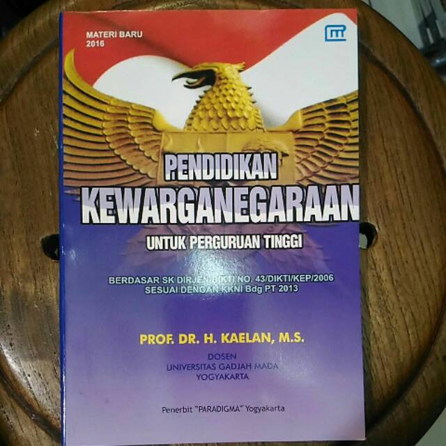 Buku Pendidikan Kewarganegaraan Untuk Perguruan Tinggi